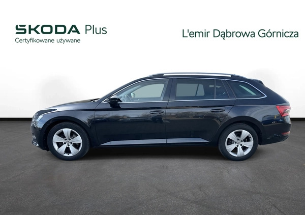 Skoda Superb cena 105900 przebieg: 123460, rok produkcji 2019 z Krzywiń małe 106